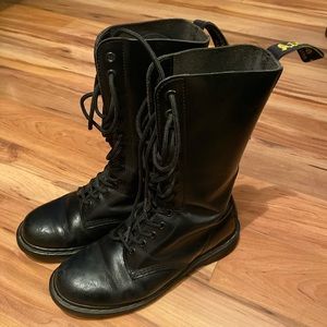 Dr. Martens 14 Hole Leather Boots